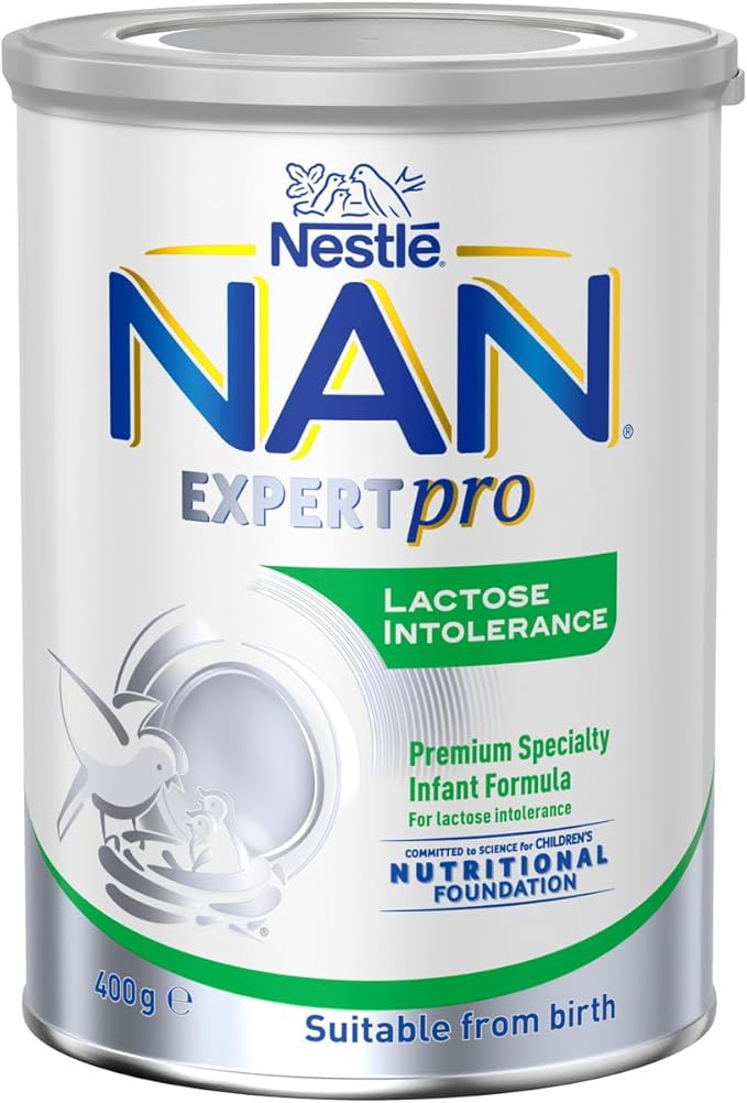 Nestlé NAN EXPERTpro Lactose Free Infant Formula for Babies with Lactose Intolerance 0-12 Months 400g