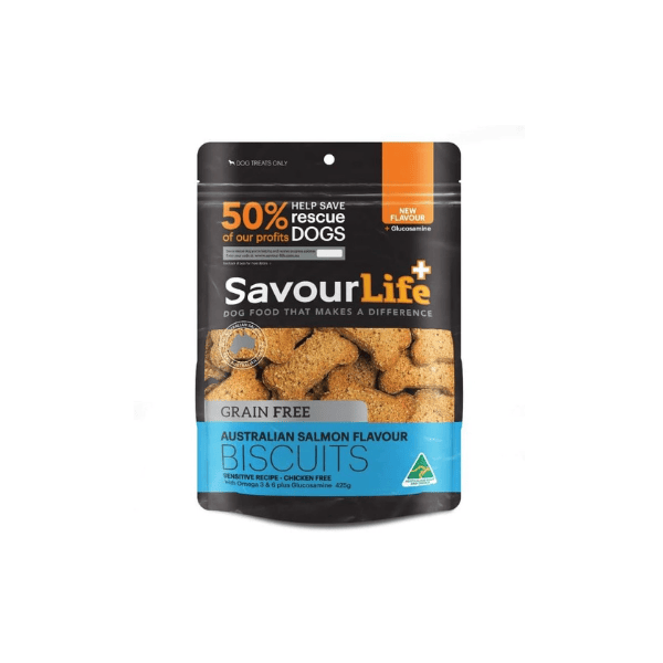SavourLife 425g Grain-Free Salmon Dog Treats from Australia