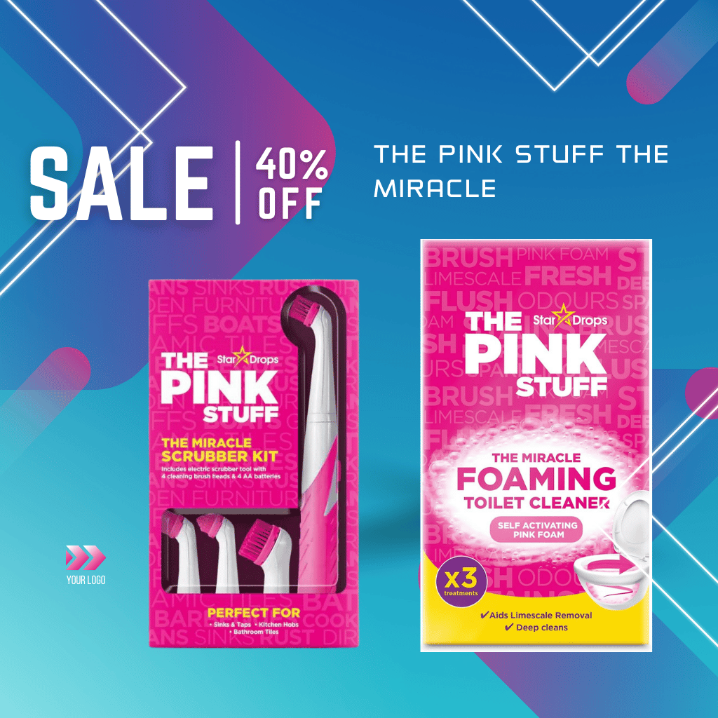 The Pink Stuff up to 40% off