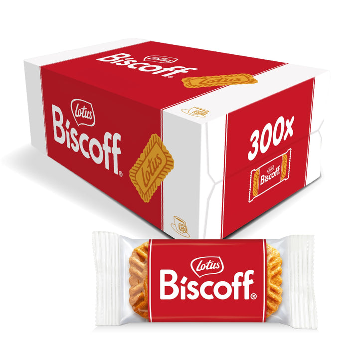 Lotus Biscoff Caramelized Biscuit 300 Biscuit Individually wrapped 1.875g