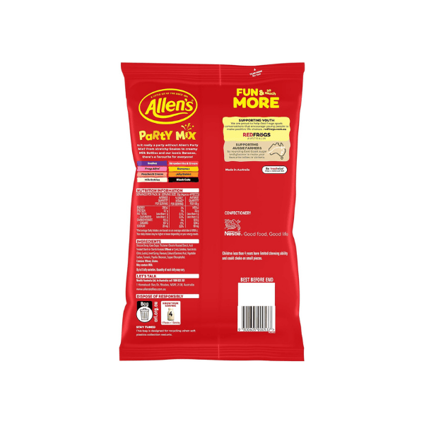 ALLEN'S Party Mix Lollies 1kg Colorful Candy Assortment for Fun Gatherings