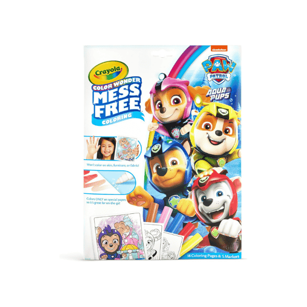 Crayola Nickelodeon Paw Patrol Color Wonder Creative Fun Without the Mess